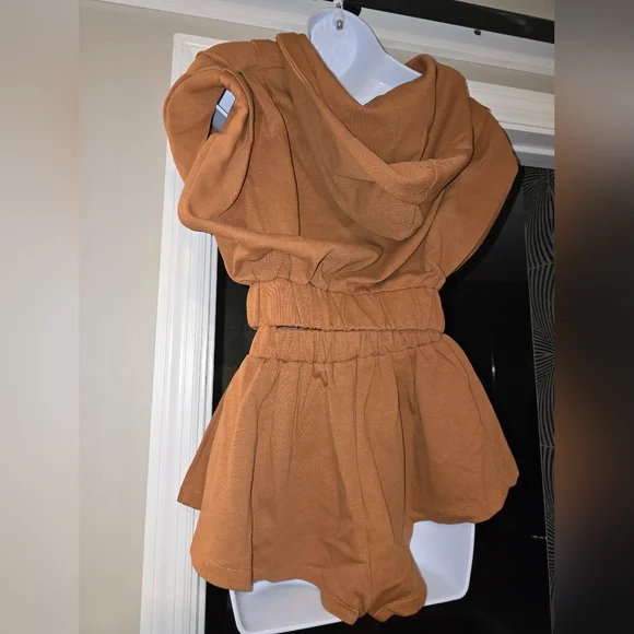 NWT Swank a Posh short set with hoodie - Picture 4 of 11
